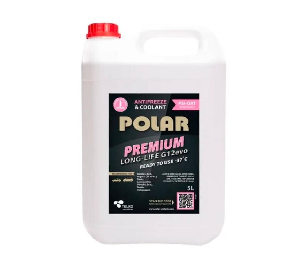 Jahutusvedelik 5L G12evo -37C Polar VAG