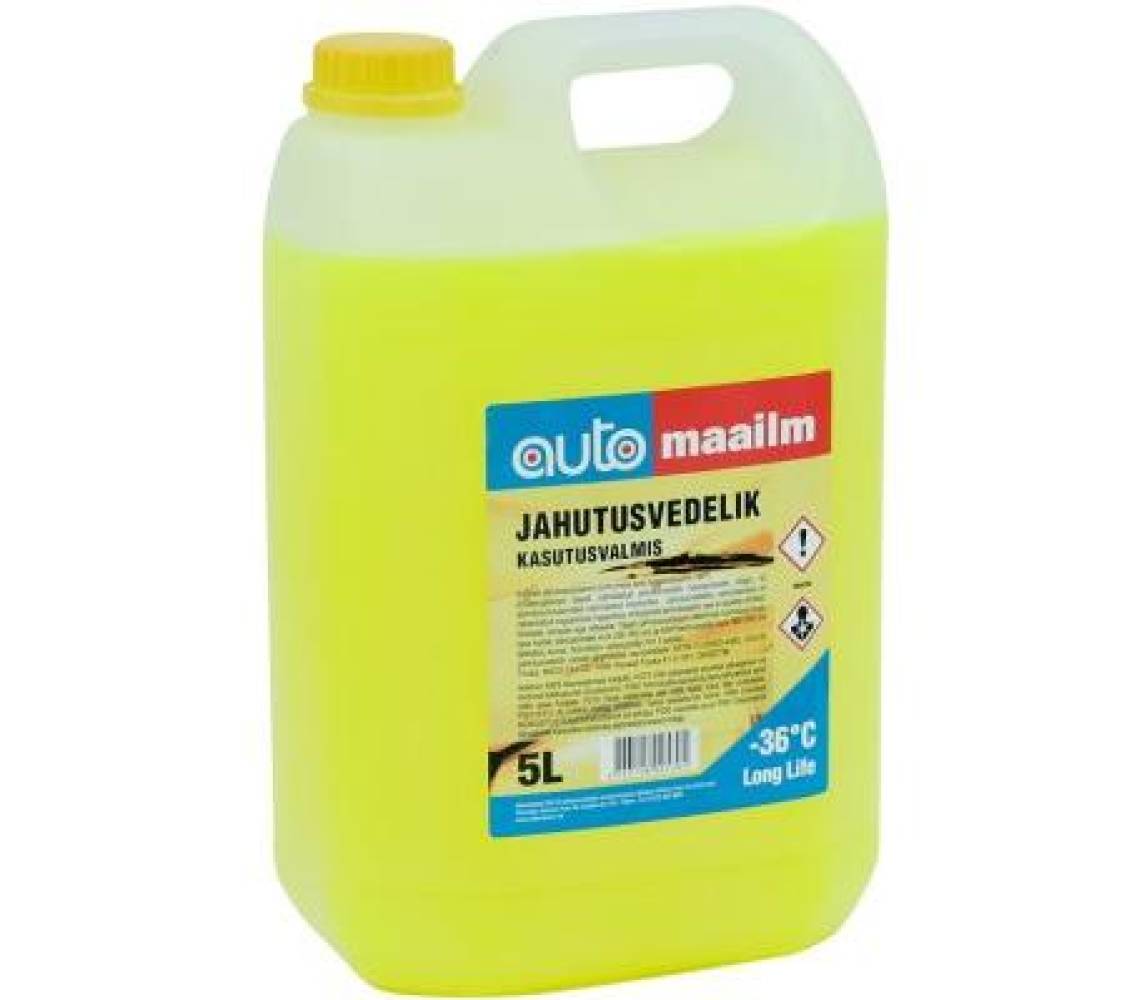 Jahutusvedelik 5L -36 LL kollane