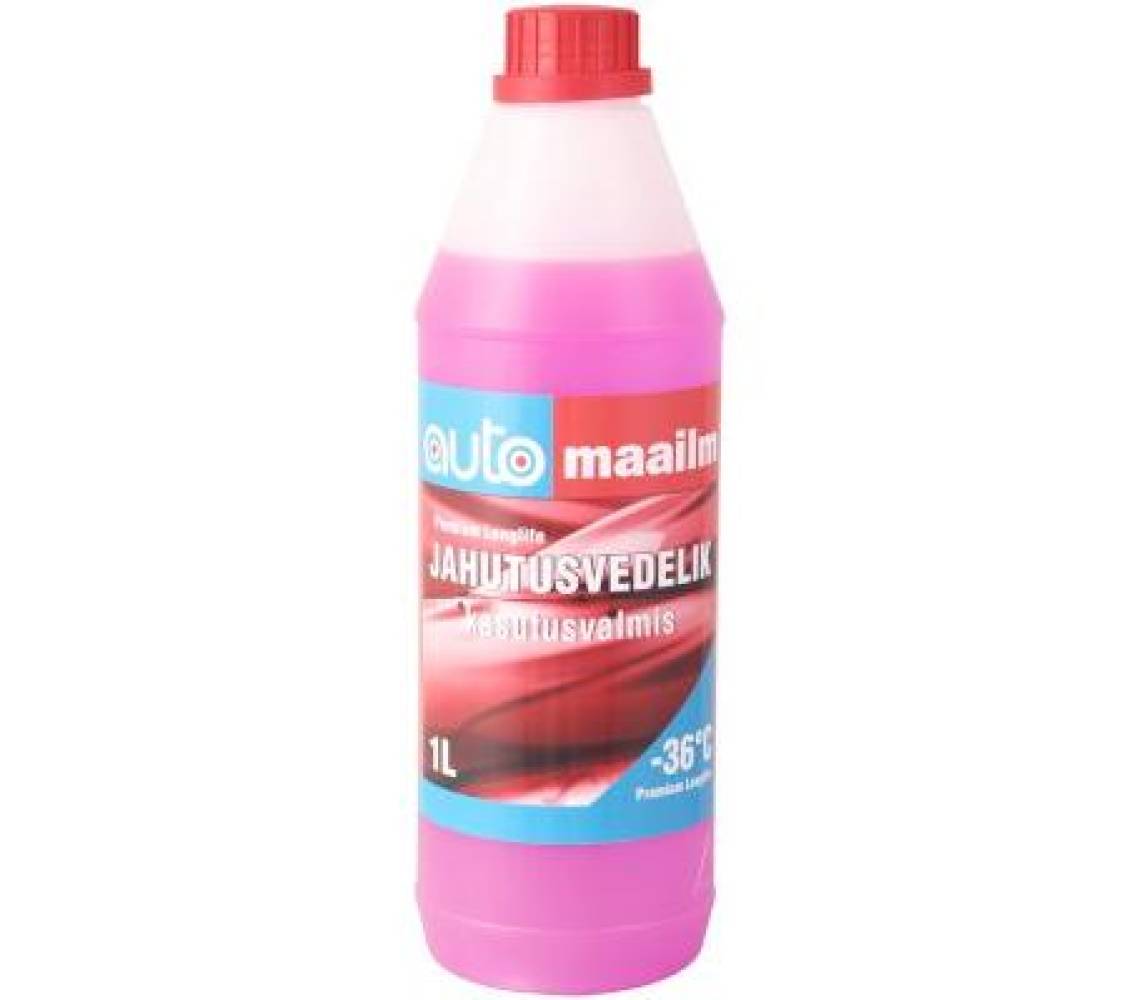 Jahutusvedelik 1L -36 G12+ LL punane