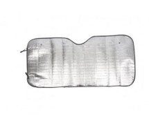 Солнцезащитный экран на лобовое стекло 130×60 см, серебристый