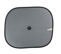 Автошторки на присосках 36×44 см, 2 шт., чёрные