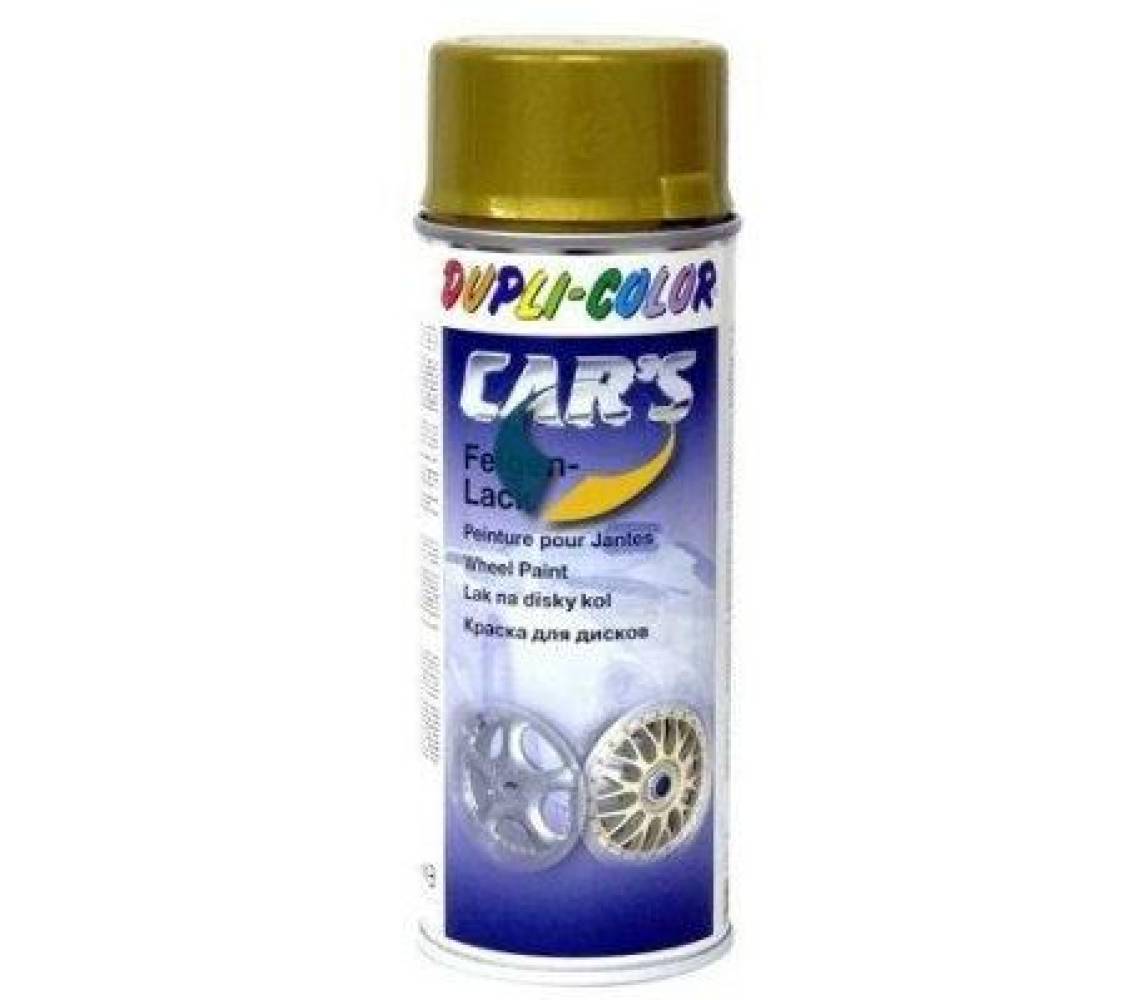 CARS краска для дисков, золотая, 400 мл