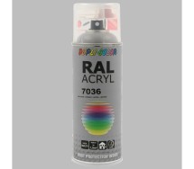 RAL7036 läikiv Platinum hall 400ml