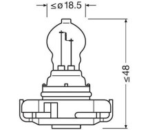 12V PS19W 19W PG20-1