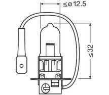 H3 12V 55W Night Breaker Laser +150% 2tk