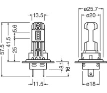 TL H7 LEDriving HL EASY 12V 6500K 2tk