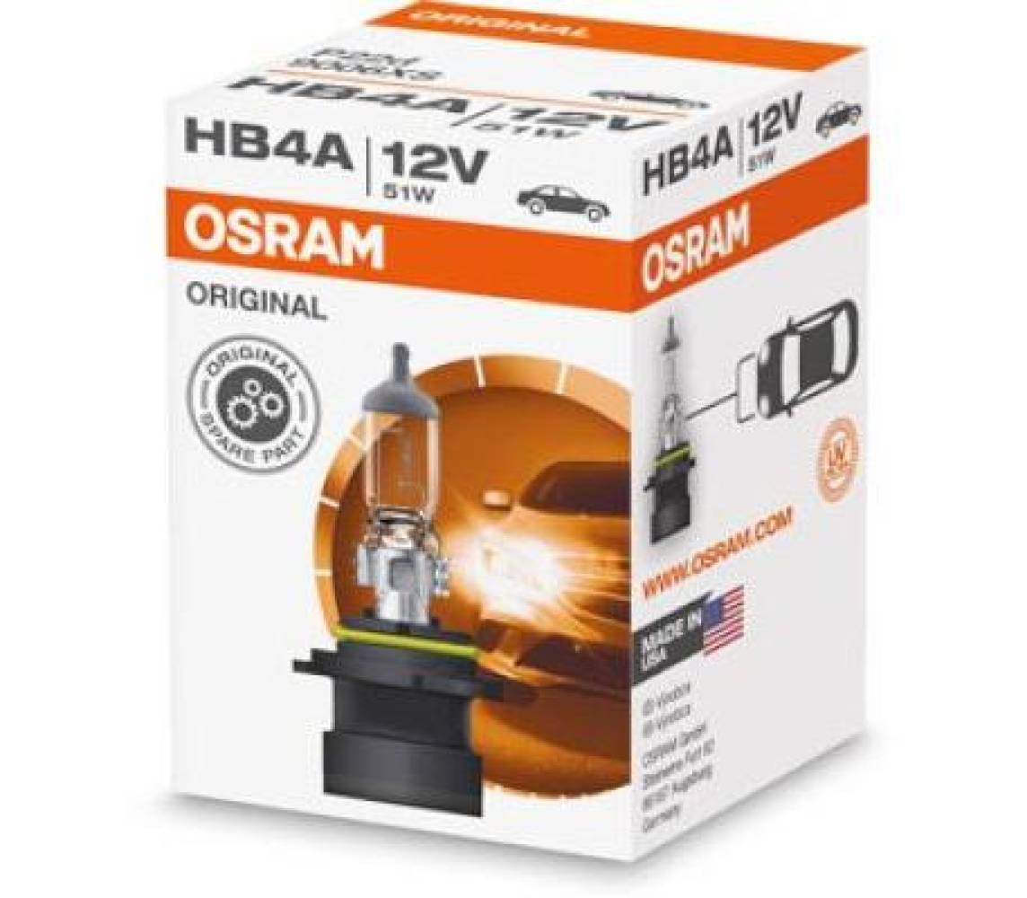 HB4A 12V 51W P22D ESITULE PIRN