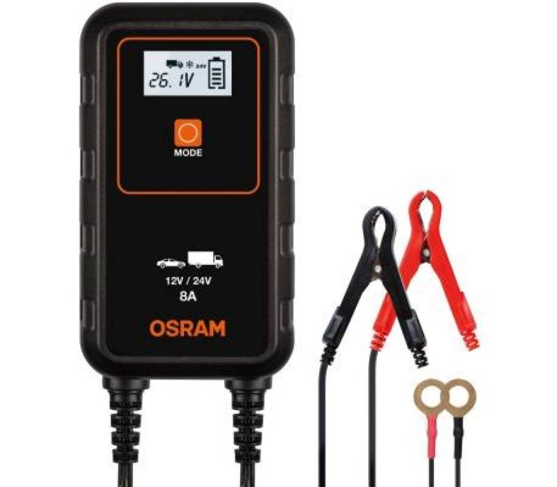 Зарядное устройство Osram 908 8A 12/24V