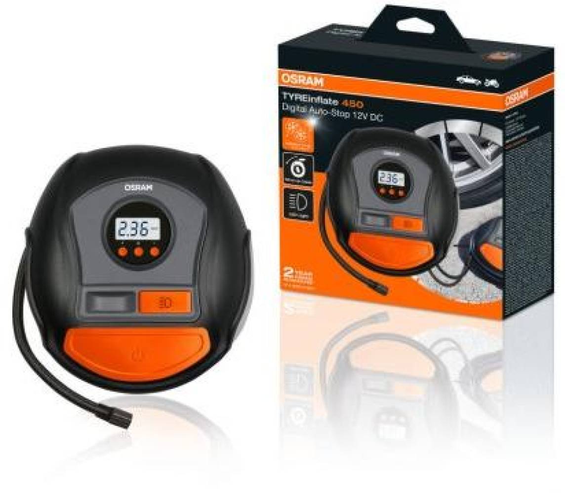 Osram digitaalne rehvipump 12V 120W
