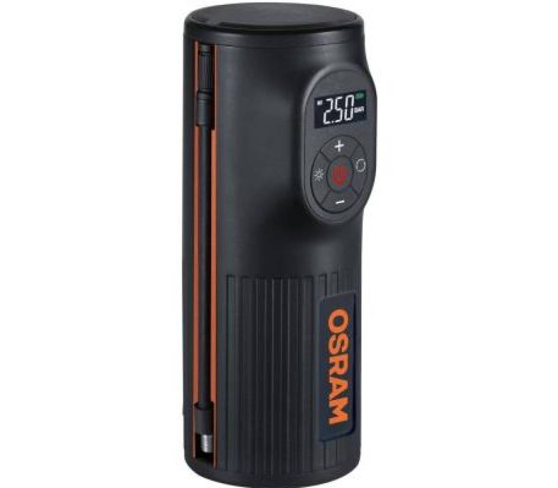 Osram digitaalne laetav rehvipump