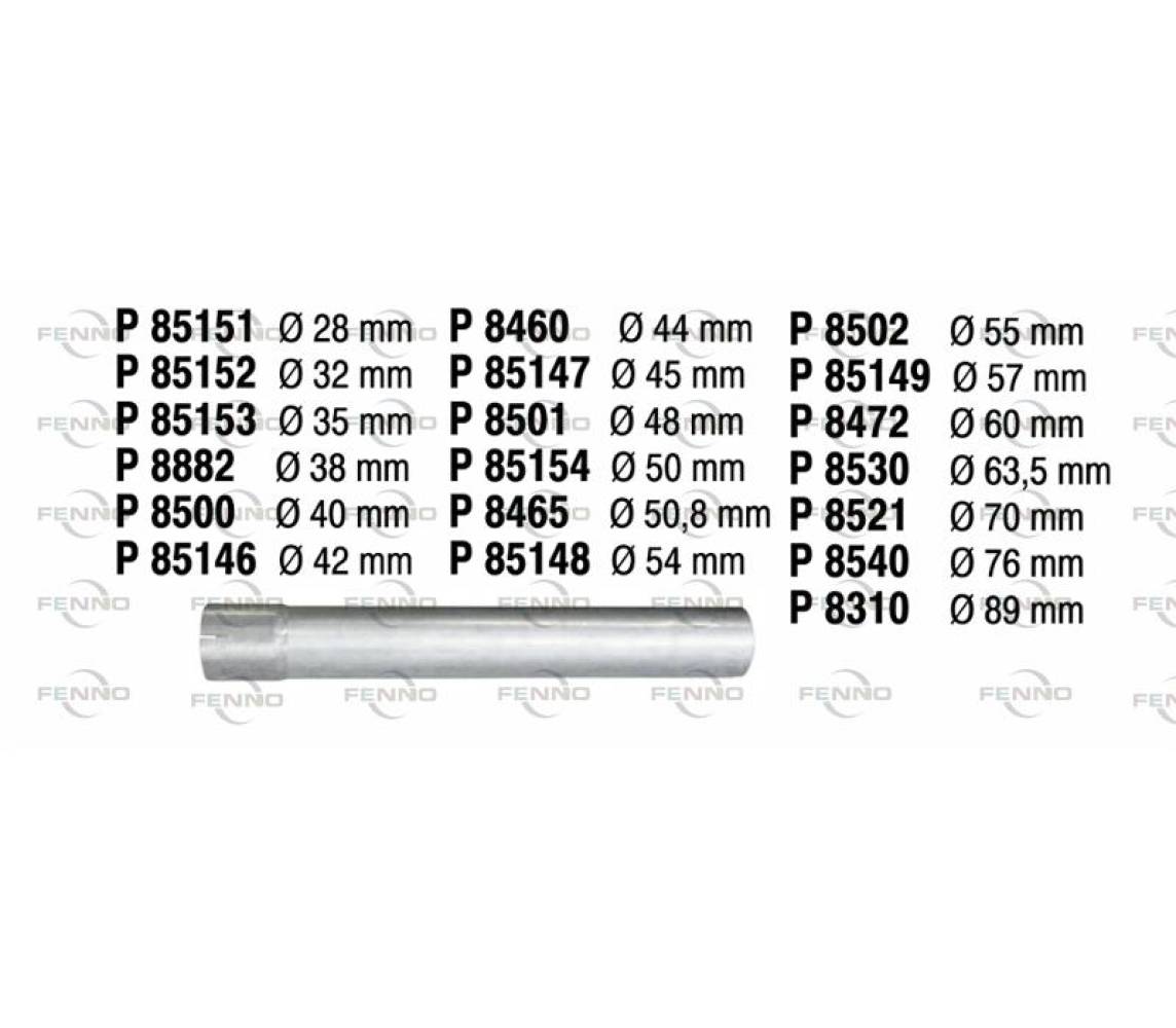 Universaalne toru 63,5mm  0,5m
