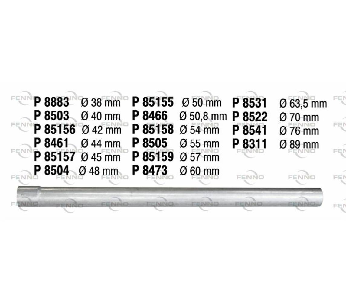 Universaalne toru 63,5mm  1,0m