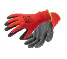 Roder töökinnas lateks kattega 9 1-PAAR