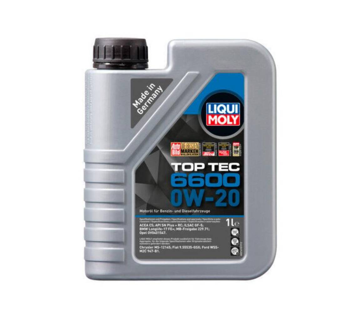 Top Tec 6600 1L 0W20 mootoriõli C5/C6