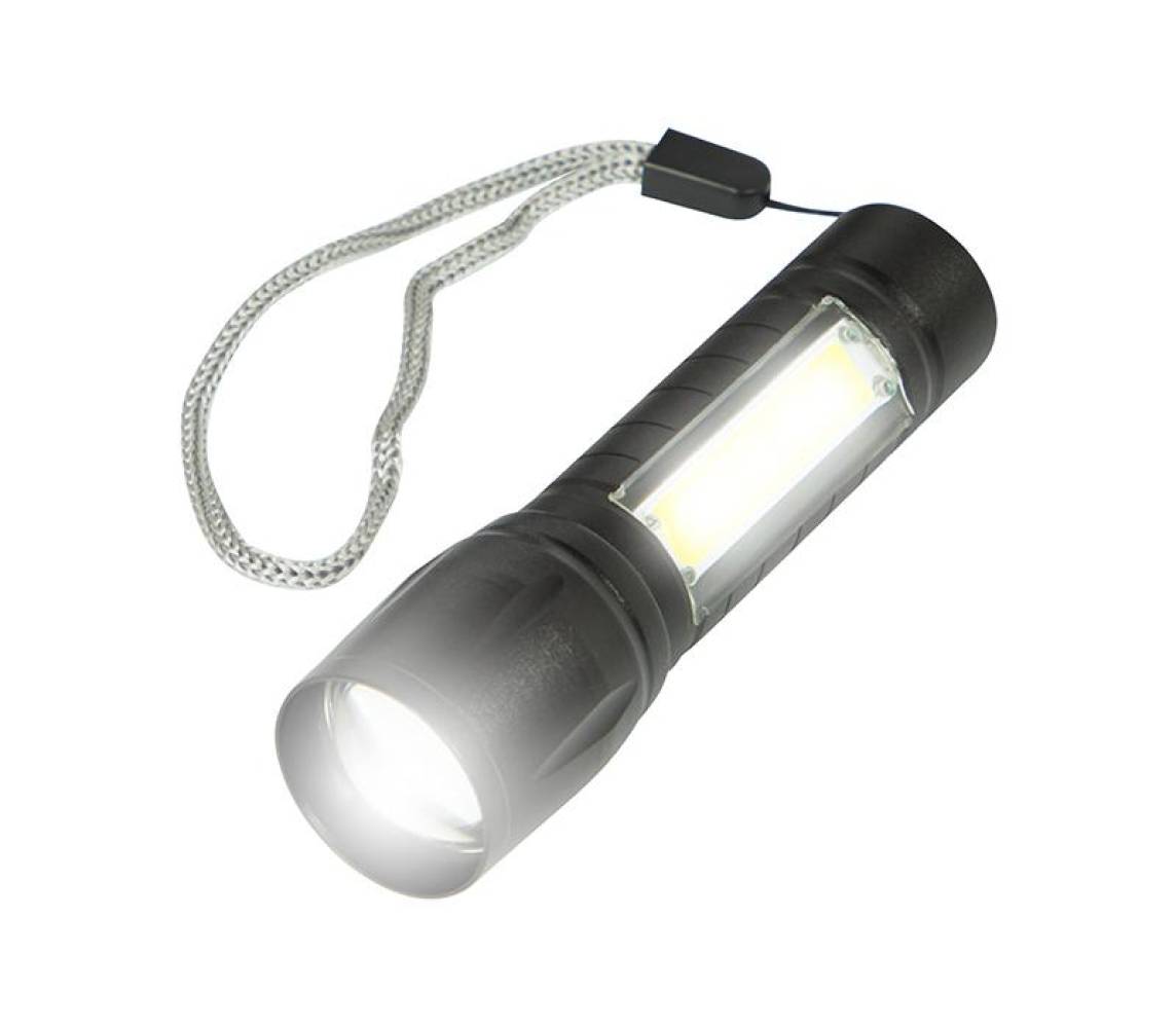 LED taktikaline taskulamp USB