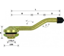 Tl-ventiil veoauto/haagis v3-14-2. ava 15.7mm. nurk 90+147+147. l=21+45+22+24