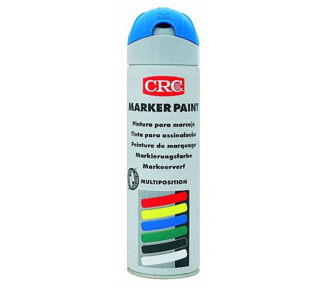 CRC marker paint fluo märkevärv sinine 500ml/ae