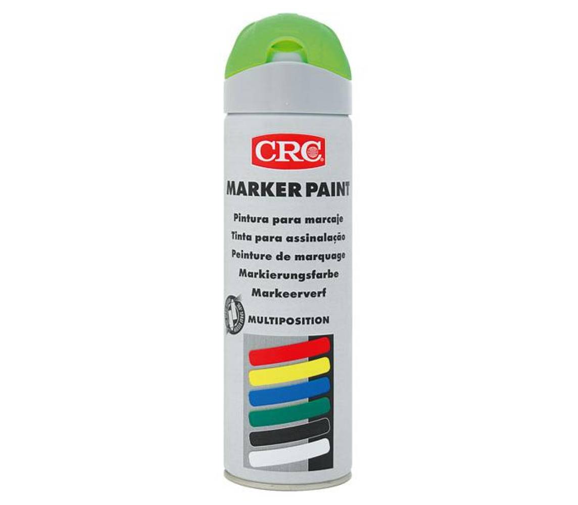CRC Marker Paint Fluo, зелёная, 500 мл (аэрозоль)