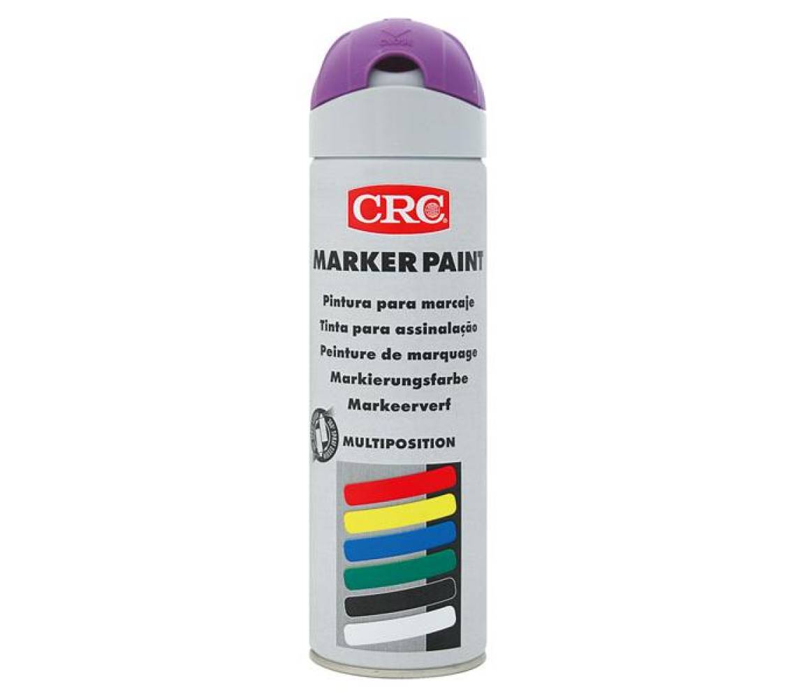 CRC Marker Paint Fluo, фиолетовая, 500 мл (аэрозоль)