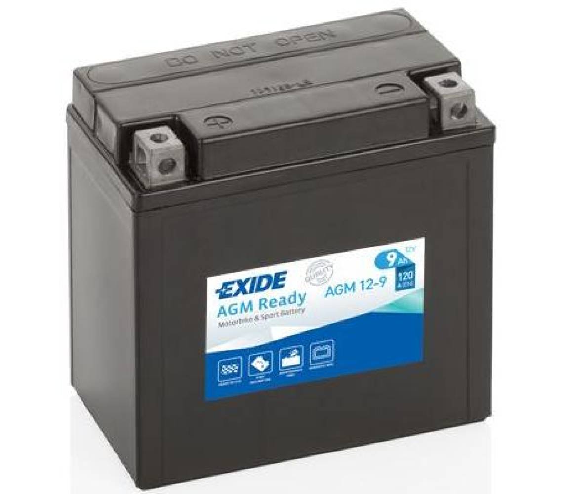 12V 9Ah AGM12-9 135x75x139+- Exide