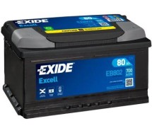 Exide Excell 80Ah 700A 315x175x175-+