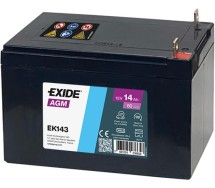 Exide AGM 14Ah 80A 150x100x100+-