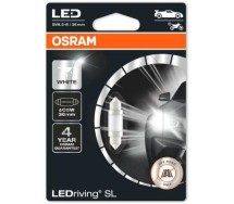 12V LED C5W 36mm 6000K 0,6W SV8.5-8 1tk