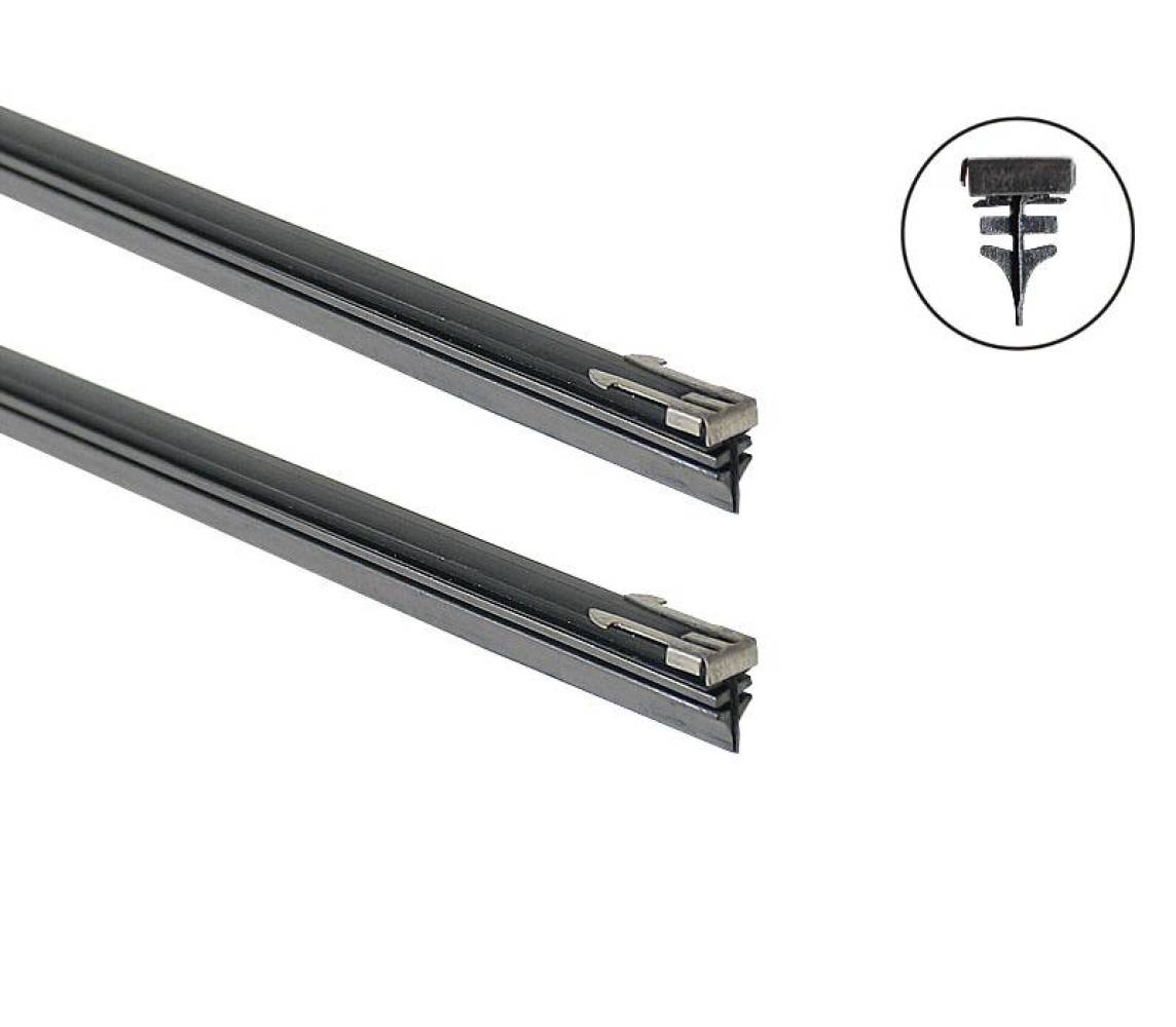 Графитовые резинки стеклоочистителя 710 мм, 2 шт. (Blario)