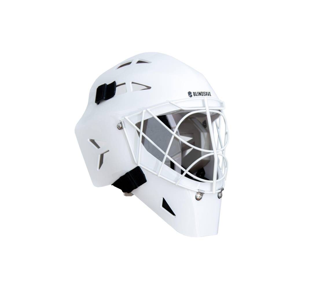 Väravavahi mask Sharky valge
