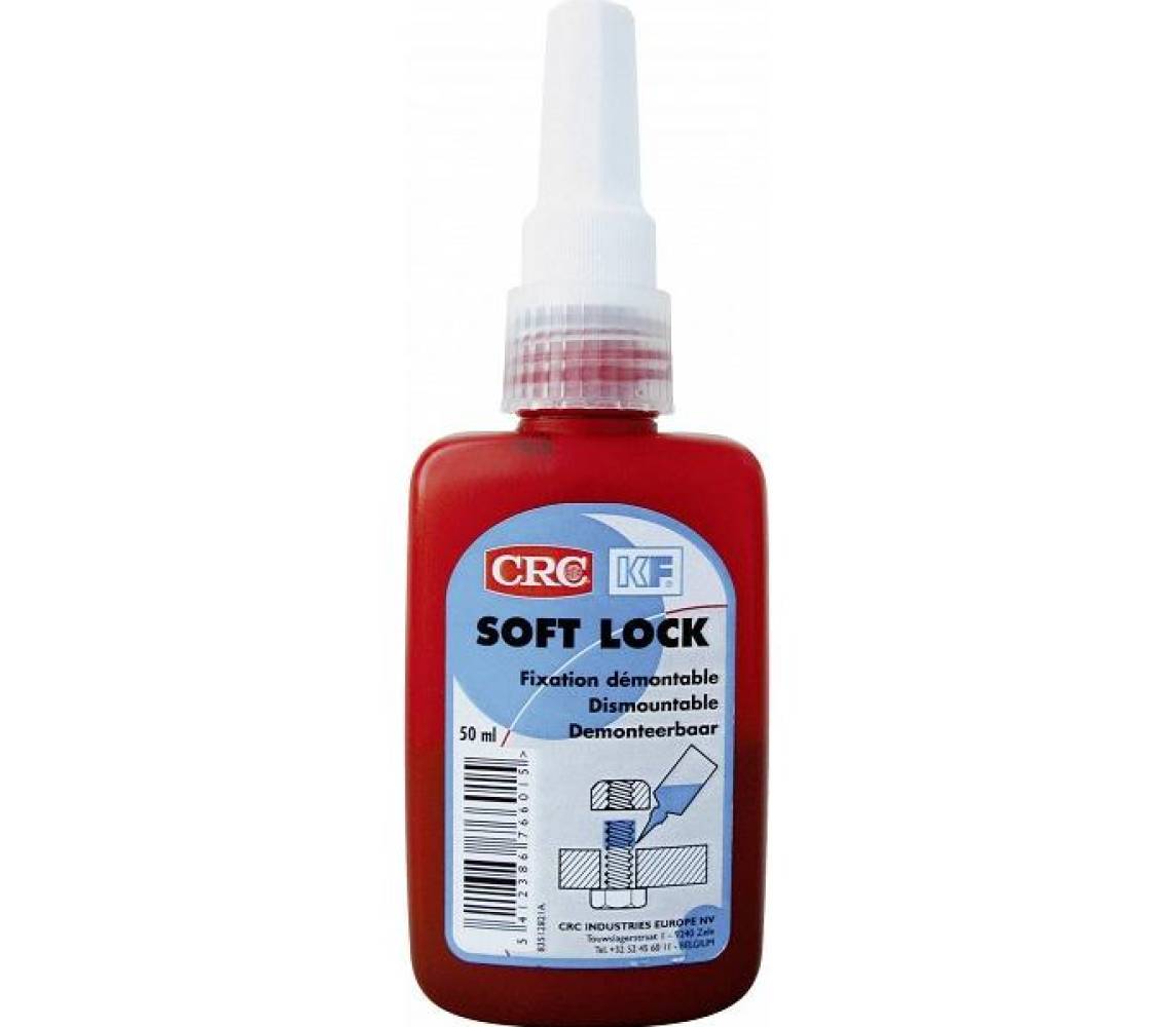 CRC soft lock anaeroobne sinine keermeliim 50ml