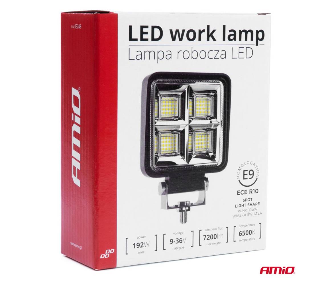 Töövalgusti 94led spot 9-36V 7200lm