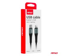 Juhe USB C - Lightning 20W 100cm