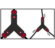 "BUNGEE CLIC"  Y-ühendus Ring