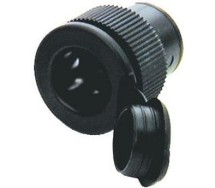 Розетка прикуривателя с крышкой, влагозащищённая, утапливаемая, 6–24 В