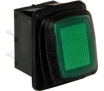 Veekindel Led lüliti,12/24V,roheline