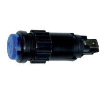 Kontroll lamp sinine