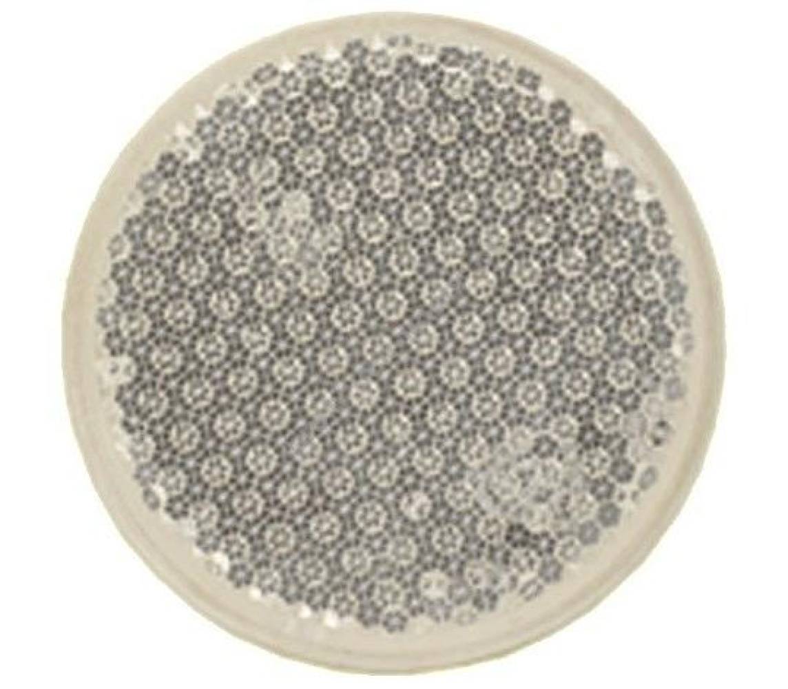 Helkur ümmargune 6cm VALGE