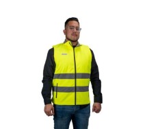 Reflektoorne soojendav fliisvest XXL taskudega