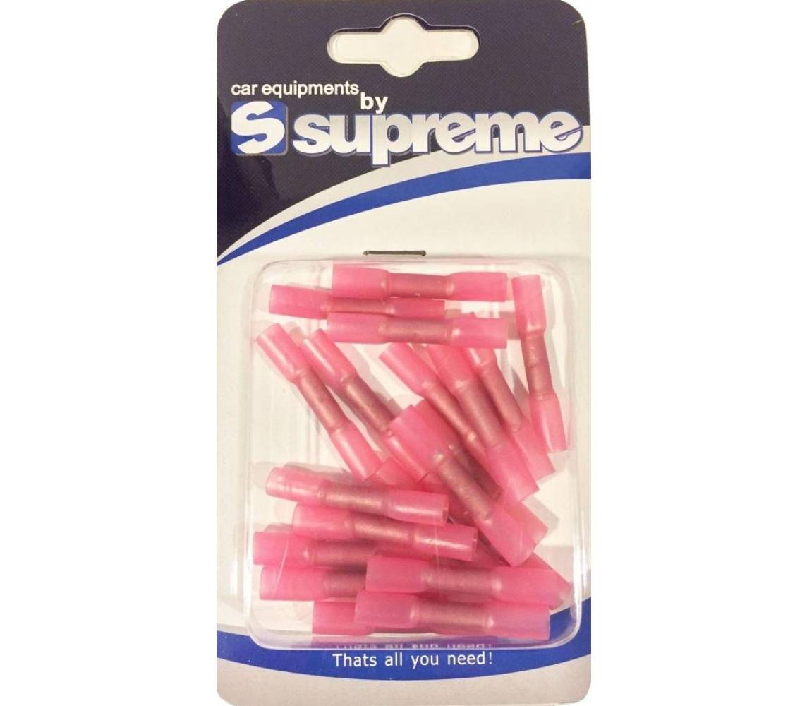 Termokahanev jätk 0,5-1,5mm punane 20tk Supreme