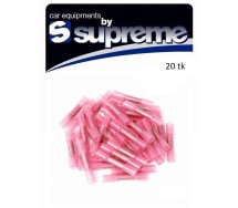 Termokahanev jätk 0,5-1,5mm punane 20tk Supreme