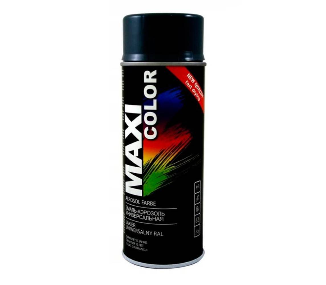 Maxi Color RAL7021 läikiv 400ml