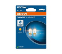 12V PY21W 21W BAU15S diadem chrome
