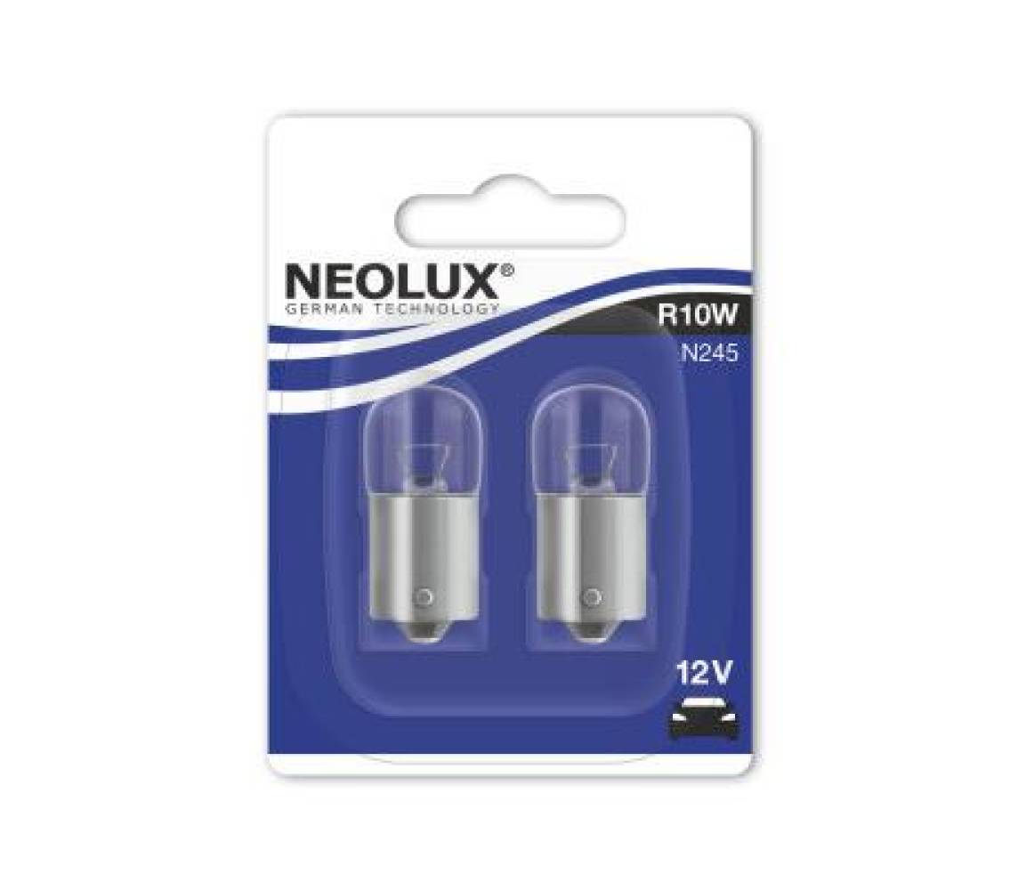 R10W 12V 10W BA15S Standard 2tk blister