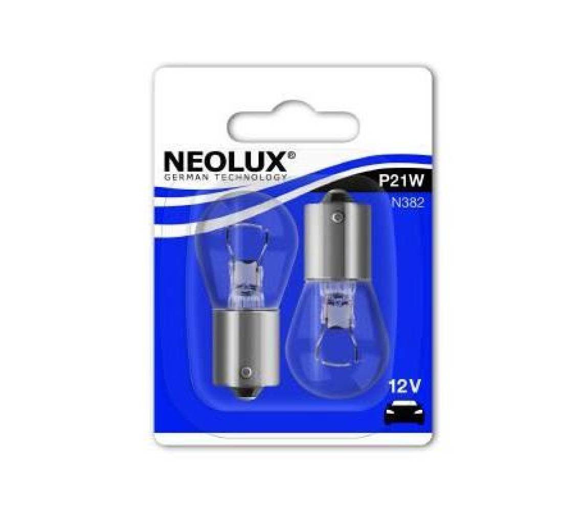 P21W 12V 21W BA15S Standard 2tk blister