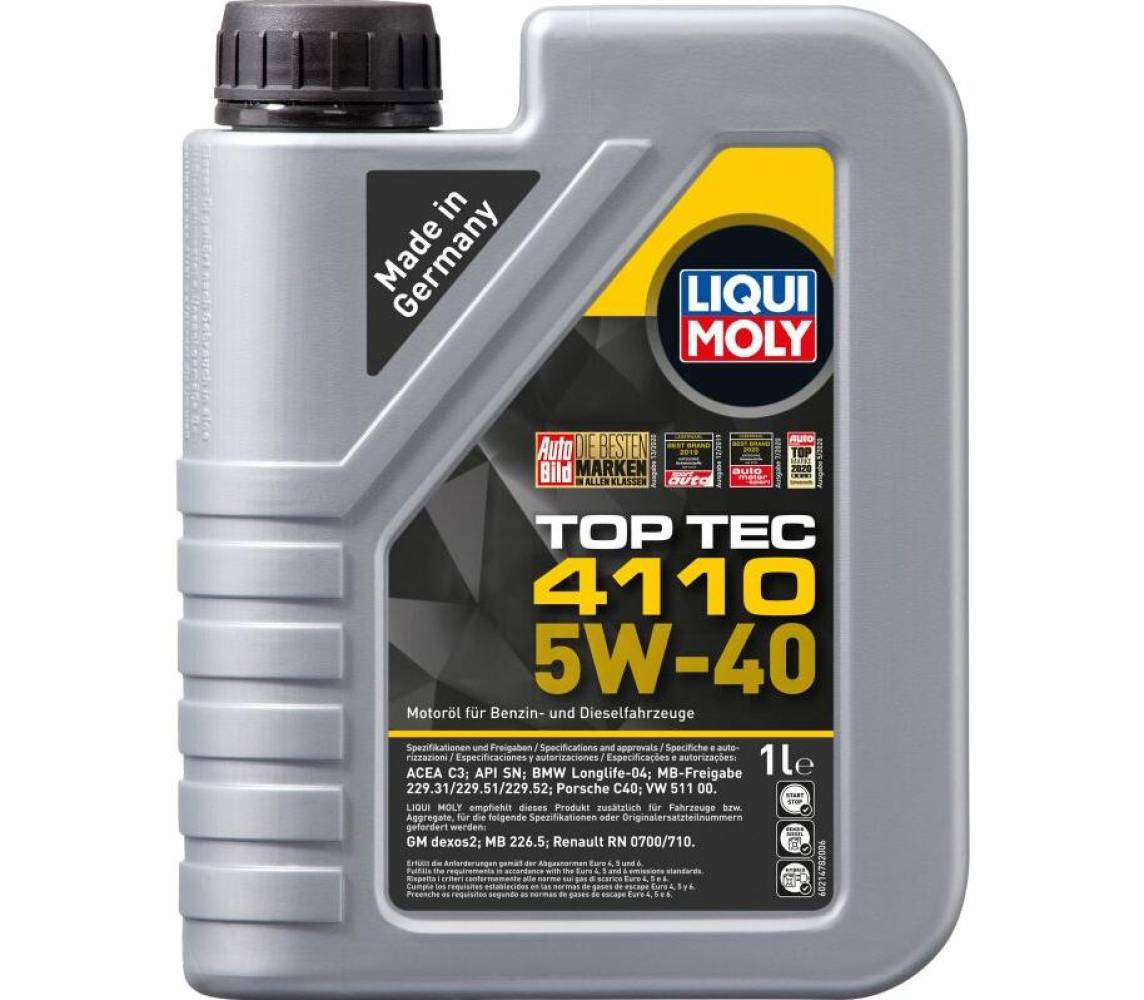 Top Tec 4110 1L 5W40 GPF/DPF C3 õli