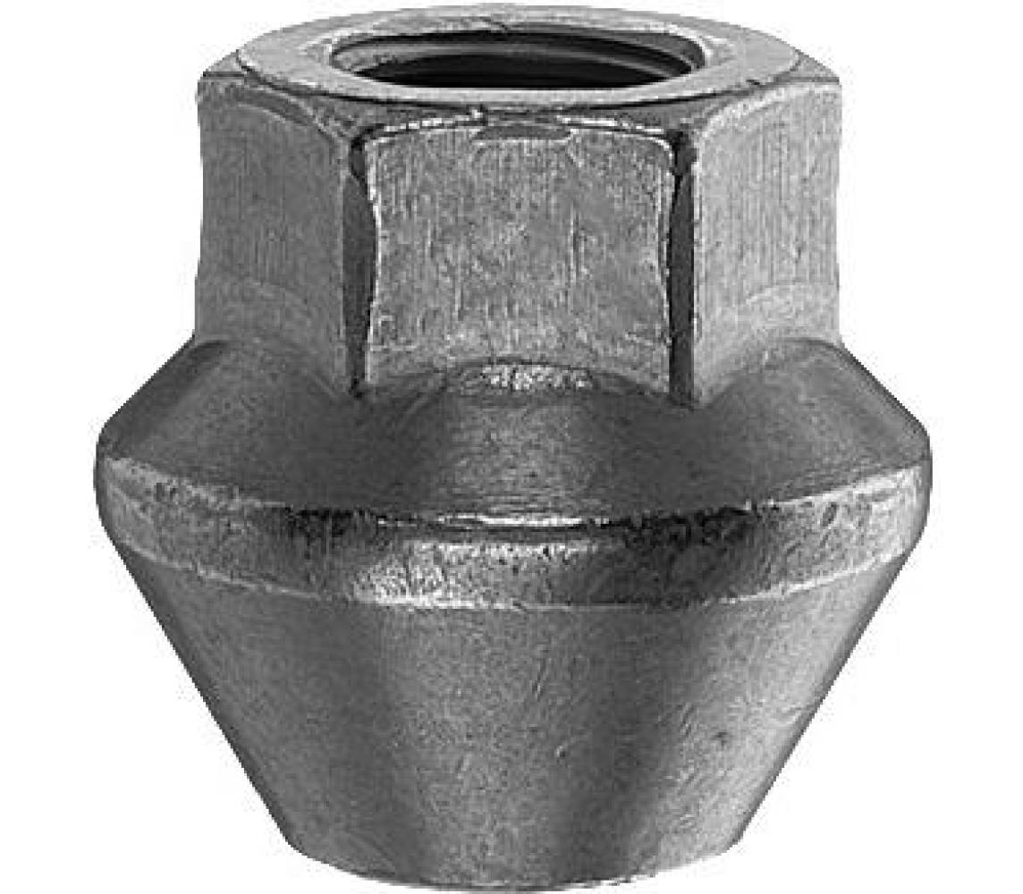 Mutter m12x1.50/27.5/19 (avatud. p27.5. ch19) Ford oe (suur koonus)