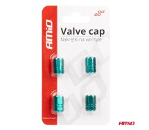 Ventiili otsikud 4tk rohelised