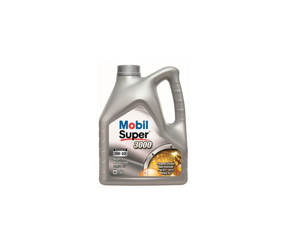 Mobil Super 3000 Formula P 0W20 C5 4L