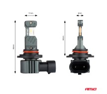 LED 2tk HB3 HIR1 H10 6000K 60W 12V