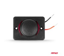 Laadija 2xUSB-C pesa 12/24V punane taust